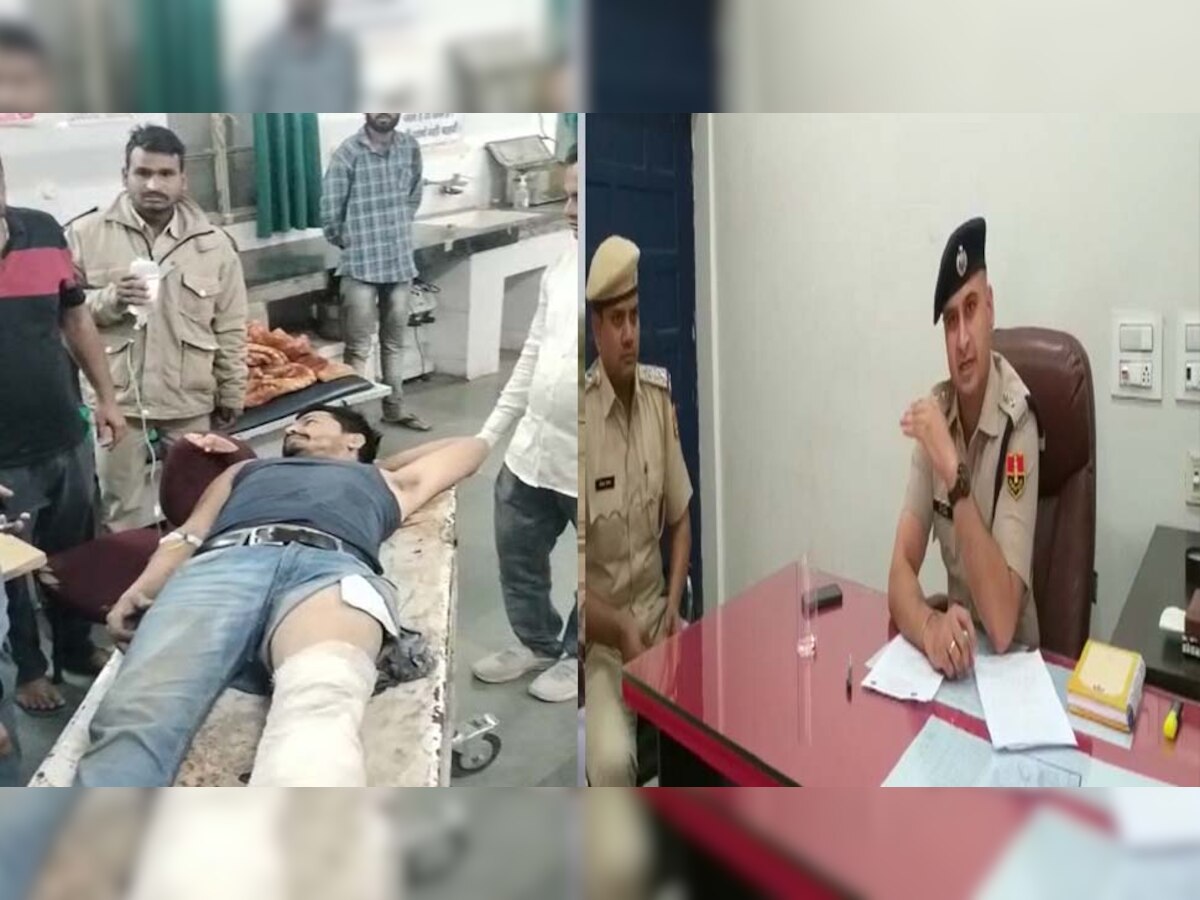 प्रतापगढ़ में पुलिस और तस्करों के बीच फायरिंग,दो तस्करों को लगी गोली,अवैध हथियार बरामद 