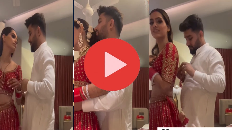 Dulha Dulhan Suhagrat Video Of A Couple On The First Night Of Marriage