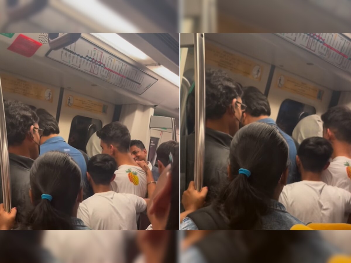Delhi Metro में ड्राइवर ने गलती से बजा दिया ऐसा गाना, सुनकर लोटपोट हो गए ट्रेन में बैठे यात्री