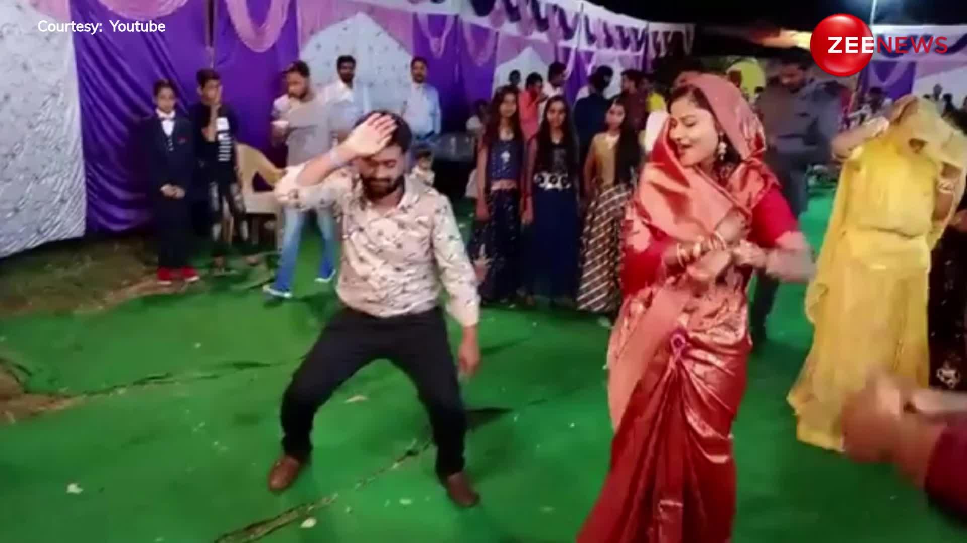 bhabhi hot dance in sexy saree on sapna choudhary song video gone viral |  Bhabhi Hot Dance: युवक ने लिया हल्के में तो भाभी ने दिखा दिए तारे, किया ऐसा  धांसू डांस,