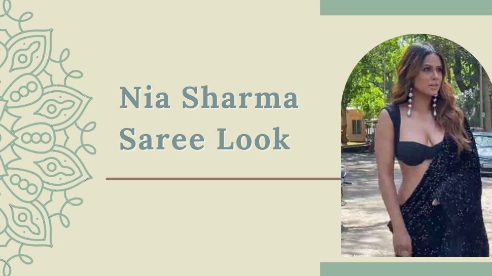 Nia Sharma Saree Look: सितारों से सजी काली साड़ी में खूब चमकी निया, बोले यूजर्स- ‘नगीना है ये नागिन’