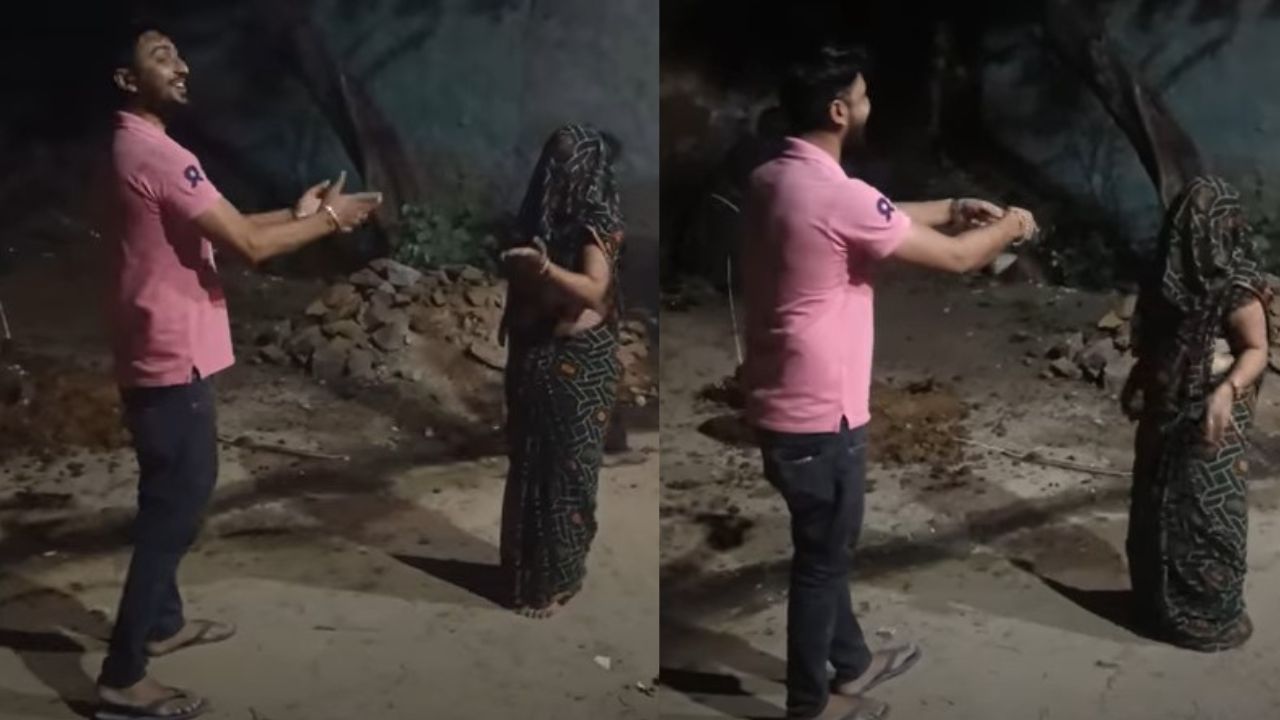Devar Bhabhi Video: आधी रात को देवर ने मचाया हंगामा, भाभी सड़क पर करने लगीं ड्रामा