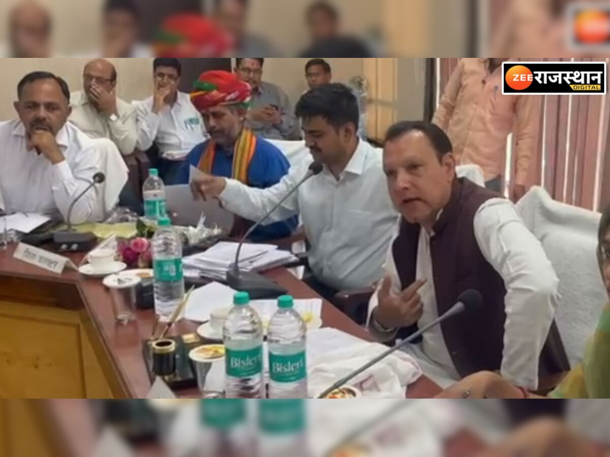 Bharatpur: मंत्री भजनलाल जाटव के बेटे ने मंत्री के स्थान पर किया सड़क का उद्घाटन,साधारण सभा की बैठक में हंगामा