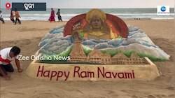 Sand artist Sudarsan Pattnaik wishes Ram Navmi