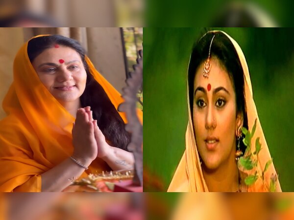 रामायण की 'सीता' ने पुराने लुक को किया रिक्रिएट; फैंस को याद आया गुज़रा ज़माना