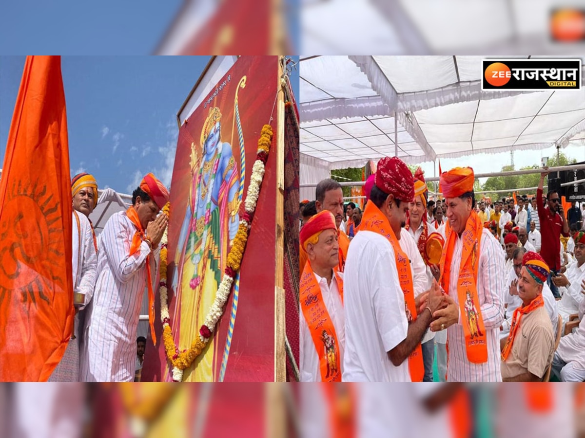 Barmer Ram Navmi: शोभायात्रा में युवाओं के साथ थिरकते नजर आए केंद्रीय मंत्री कैलाश चौधरी