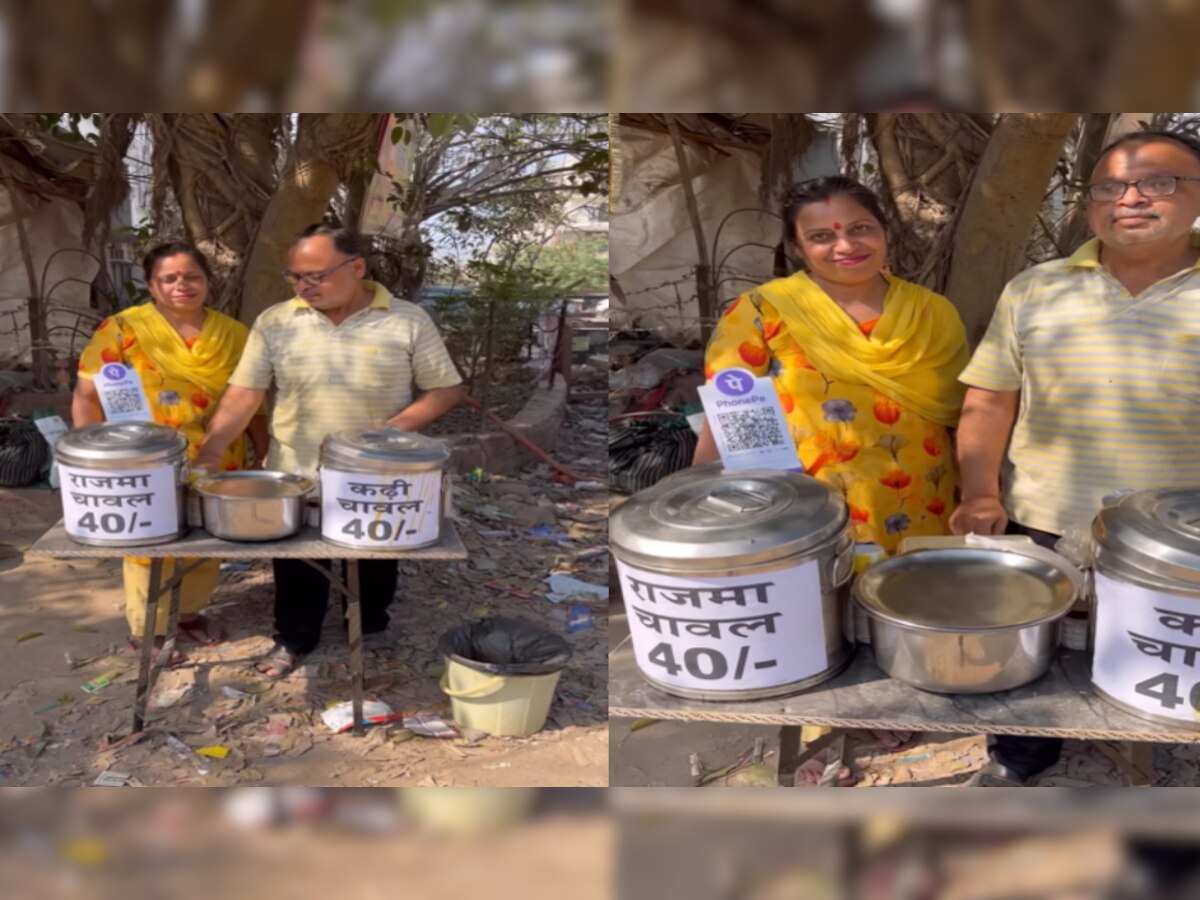 कभी थे प्रिंटिंग प्रेस के मालिक; अब दंपत्ति कढ़ी-चावल का स्टॉल लगाकर भर रहे पेट