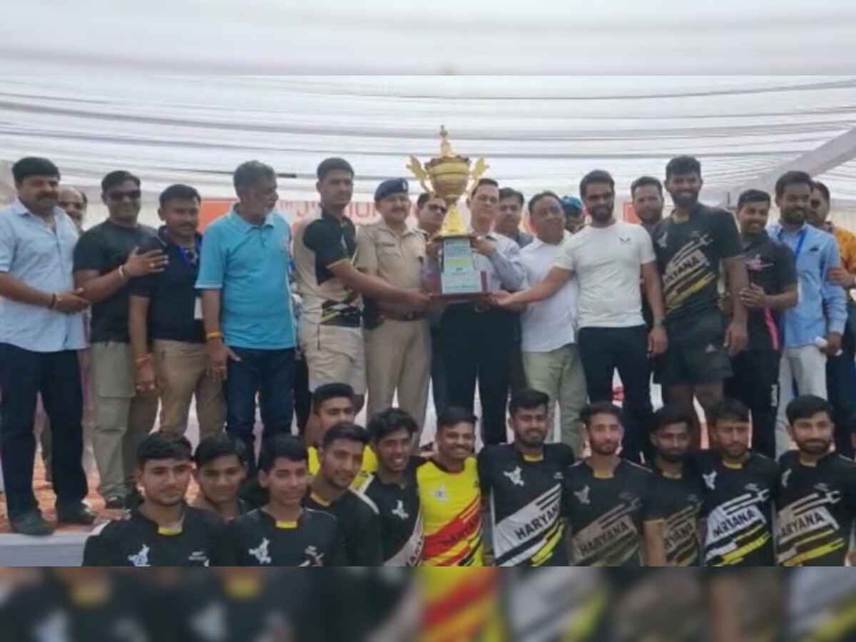 बांसवाड़ा की 45वीं जूनियर बालक राष्ट्रीय हैंडबॉल प्रतियोगिता में हरियाणा ने राजस्थान को एक गोल से हराया