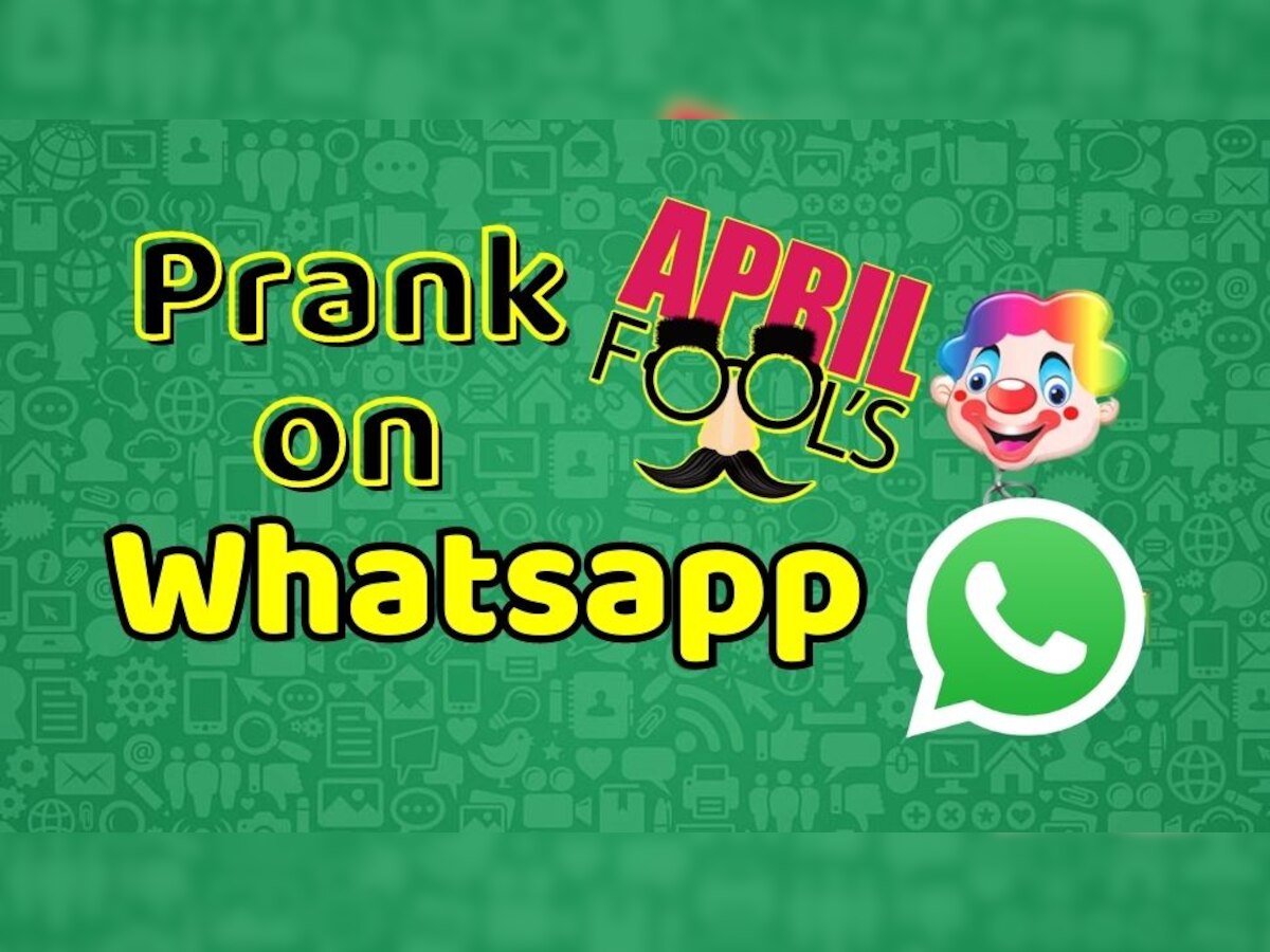 how to April fool your friends and relatives on whatsapp Prank try ...