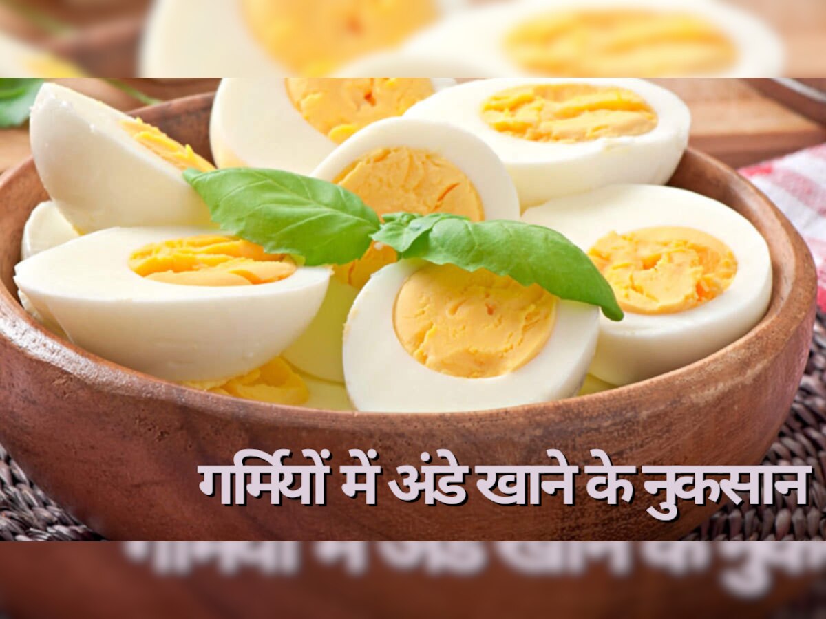 Eggs Side Effects: गर्मियों न खाएं अंडे, लगाने पड़ सकते हैं अस्पताल के चक्कर