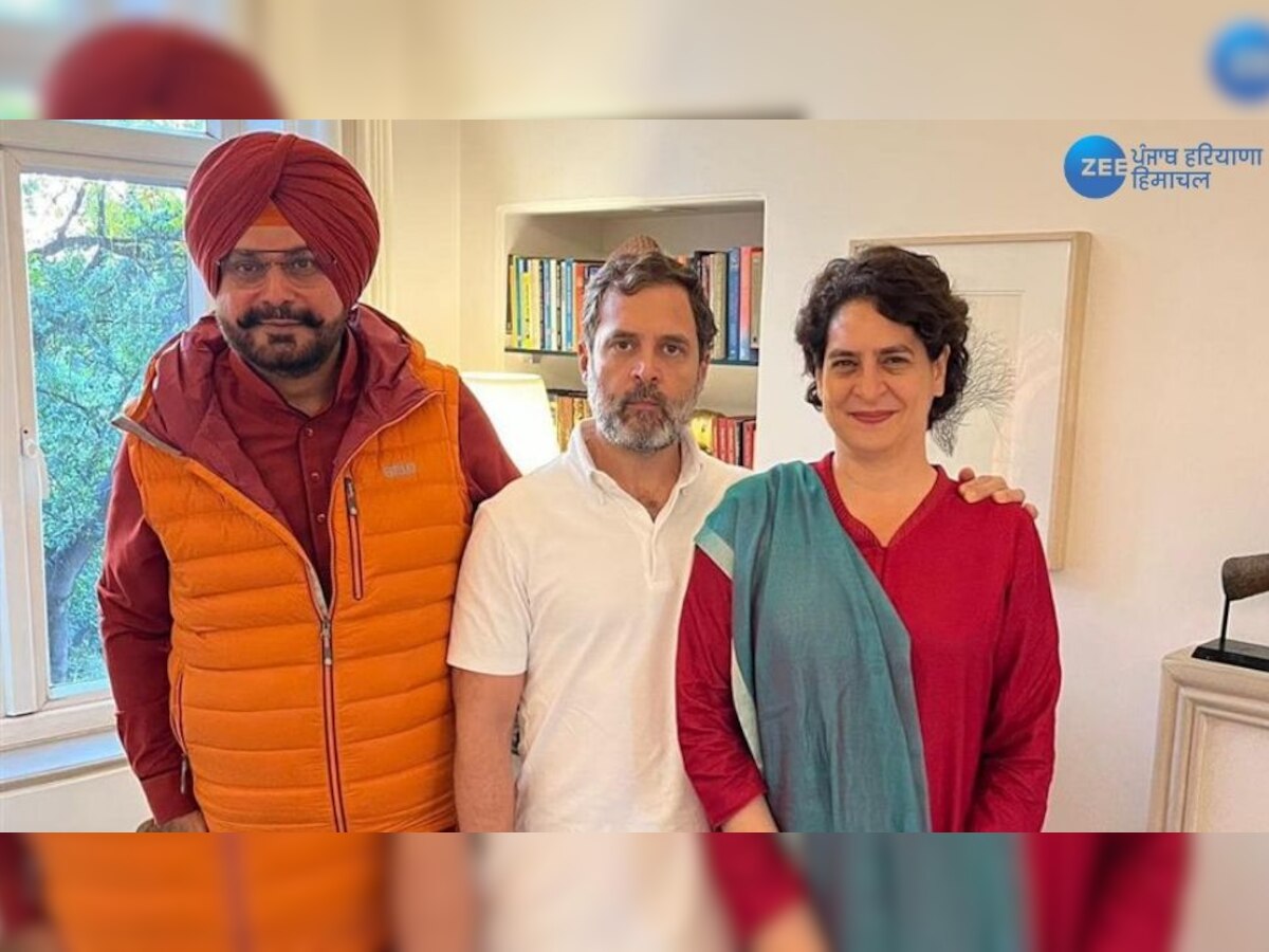 Navjot Singh Sidhu News: ਜੇਲ੍ਹ ’ਚੋਂ ਰਿਹਾਅ ਹੋਣ ਮਗਰੋਂ ਨਵਜੋਤ ਸਿੱਧੂ ਨੇ ਰਾਹੁਲ ਤੇ ਪ੍ਰਿਯੰਕਾ ਗਾਂਧੀ ਨਾਲ ਕੀਤੀ ਮੁਲਾਕਾਤ