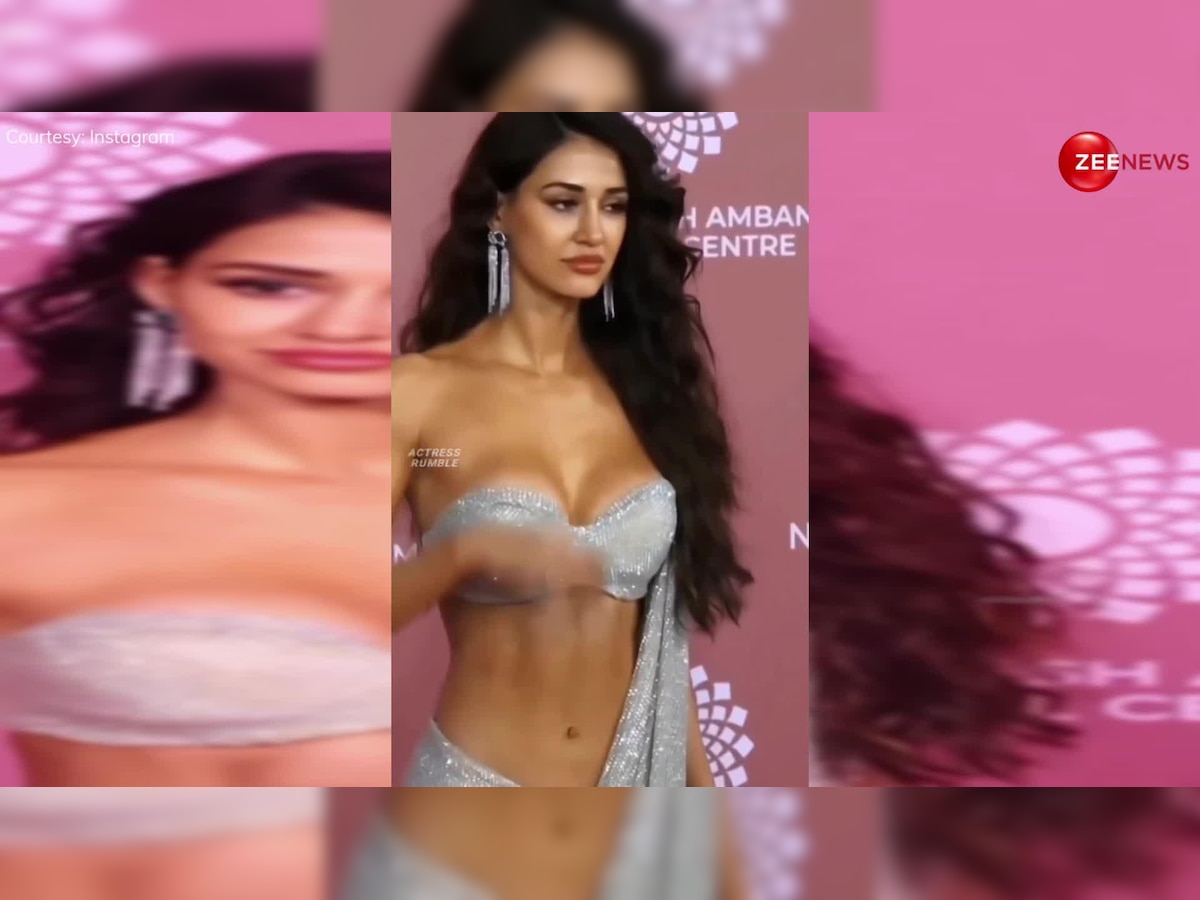 स्लीवलेस ब्लाउज पहन Disha Patani ने यूं बिखेरा अपने हुस्न का जलवा,  पानी-पानी हुए फैंस