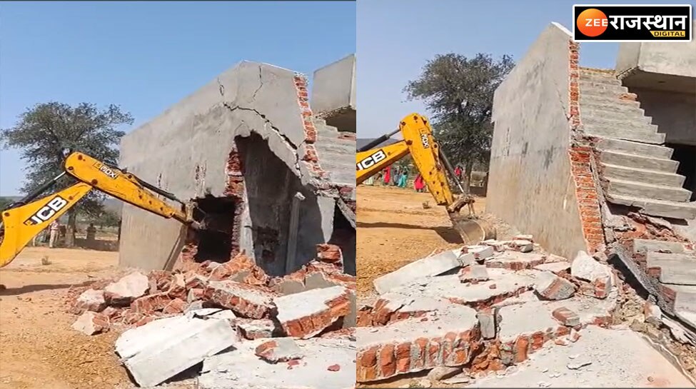 Jaipur JDA enforcement squad took action on constructions of illegal ...