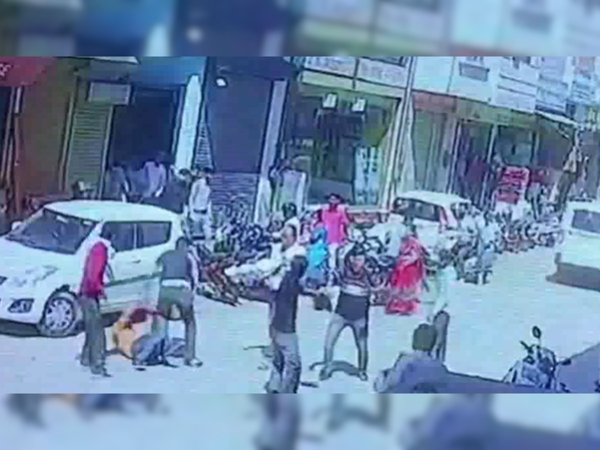 Sirsa: पत्रकार समेत 4 लोगों पर हुआ हमला, वारदात CCTV में हुई कैद 