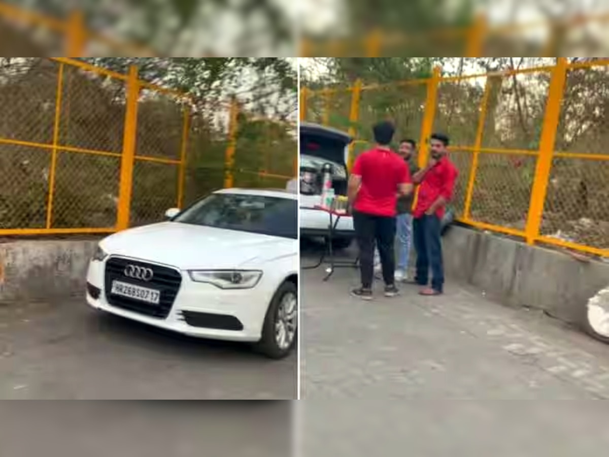 Viral Video: मिलिए 'ऑडी चायवाला' से, लग्जरी सेडान से चाय बेचने वाले शख्स का वीडियो वायरल, यहां देखें