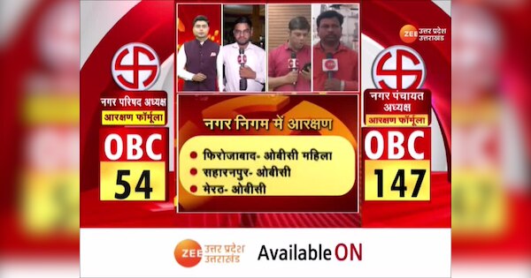 UP Nagar Nikay Chunav 2023 announced date schedule 4th and 11th may 13 may result snup | UP Nagar Nikay Chunav 2023: यूपी निकाय चुनाव की तारीखों का एलान, जानिए कब डाले जाएंगे वोट | Zee News Hindi