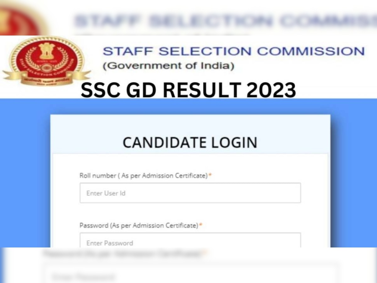 SSC GD Result 2023: एसएससी जीडी 2023 रिजल्ट जारी, ये रही मेरिट लिस्ट और कटऑफ मार्क्स