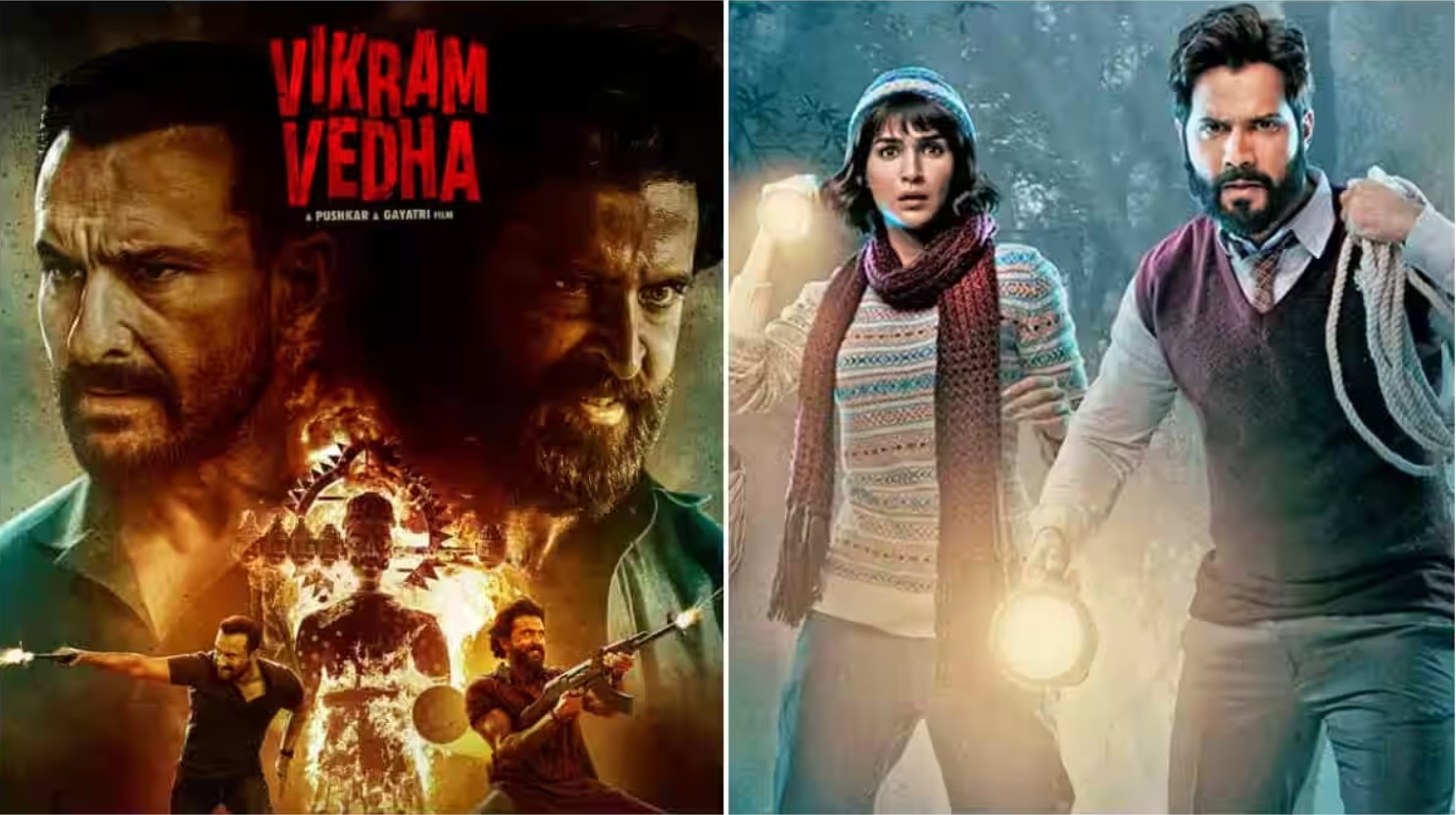 रिलीज के महीनों बाद ओटीटी पर स्ट्रीम होंगी Bhediya और Vikram Vedha, यहां देखें फिल्में