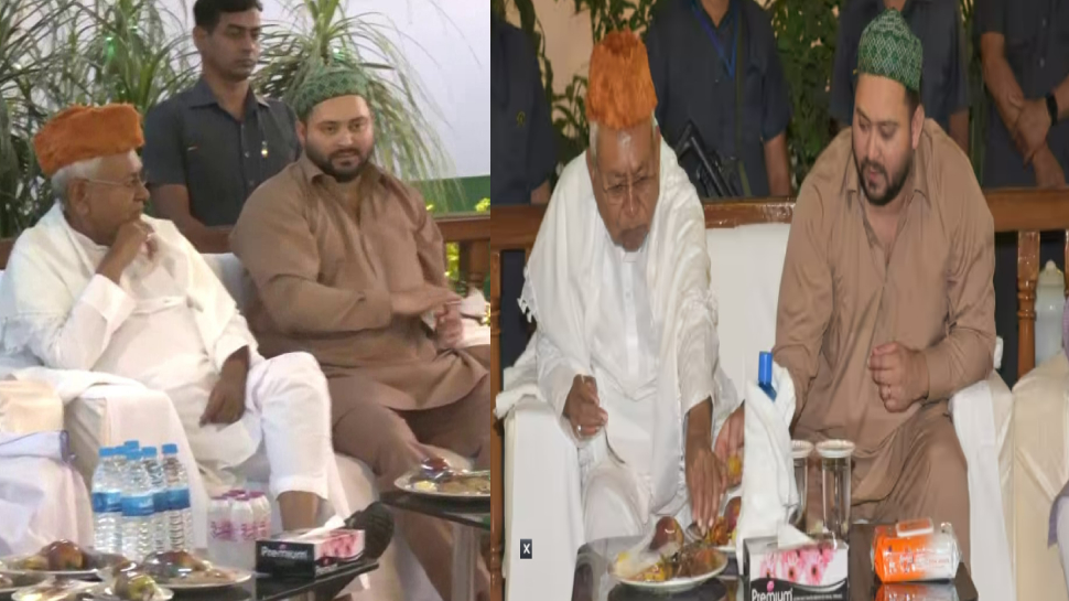 RJD Iftar Party: पटना में राबड़ी आवास पर इफ़्तार पार्टी का आयोजन; CM नीतीश ने की शिरकत RJD Iftar Party: पटना में राबड़ी आवास पर इफ़्तार पार्टी का आयोजन; CM नीतीश ने की शिरकत
