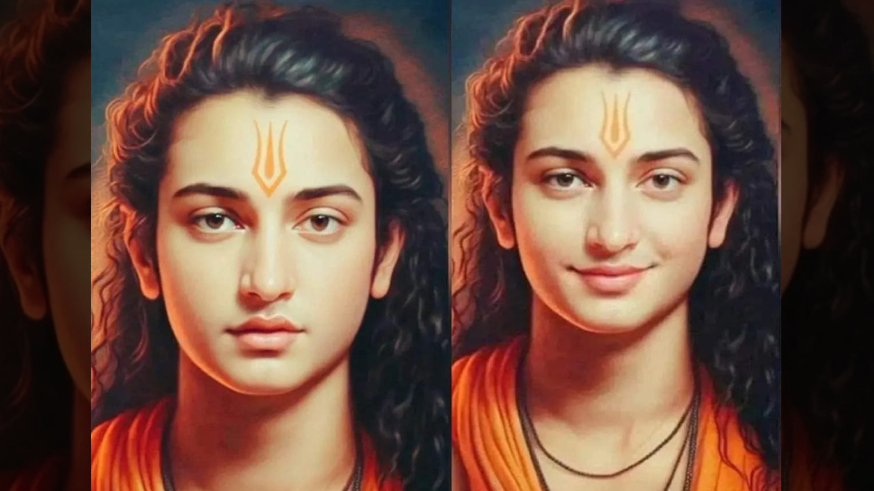 bhgwan Shree ram ai generated Viral 21 year old photo