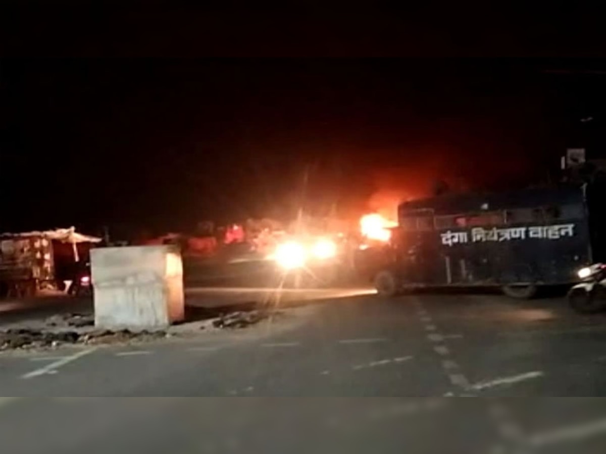 भरतपुर के नदबई में पुलिस पर फिर हुआ पथराव, हालात हुए तनावपूर्ण, जानें पूरा मामला