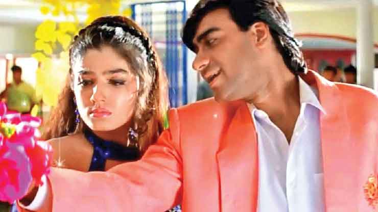 ajay devgan once refused to work with raveena tandon, called her ...
