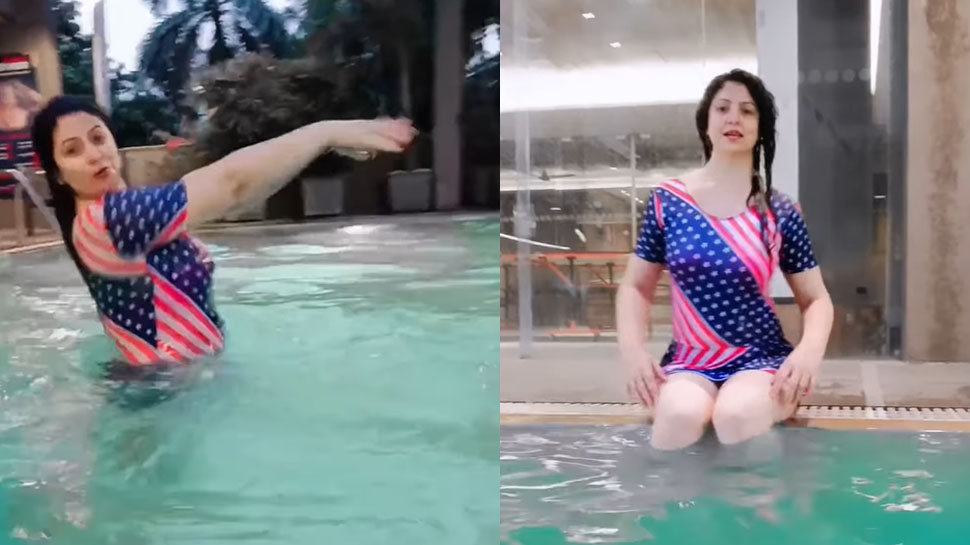 Watch: हसीन जहां नहाते हुए वीडियो किया शेयर, यूजर बोला- यही सब देखकर पति भागा है Watch: हसीन जहां नहाते हुए वीडियो किया शेयर, यूजर बोला- यही सब देखकर पति भागा है