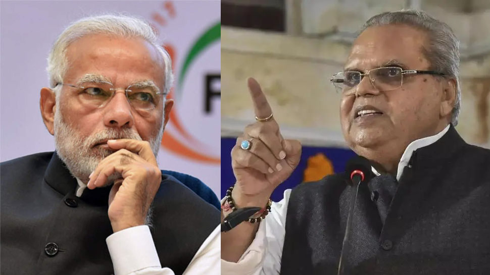 J&K के पूर्व गवर्नर ने कहा- पुलवामा हमला सरकार की लापरवाही और अक्षमता, विमान देने से कर दिया था इनकार J&K के पूर्व गवर्नर ने कहा- पुलवामा हमला सरकार की लापरवाही और अक्षमता, विमान देने से कर दिया था इनकार