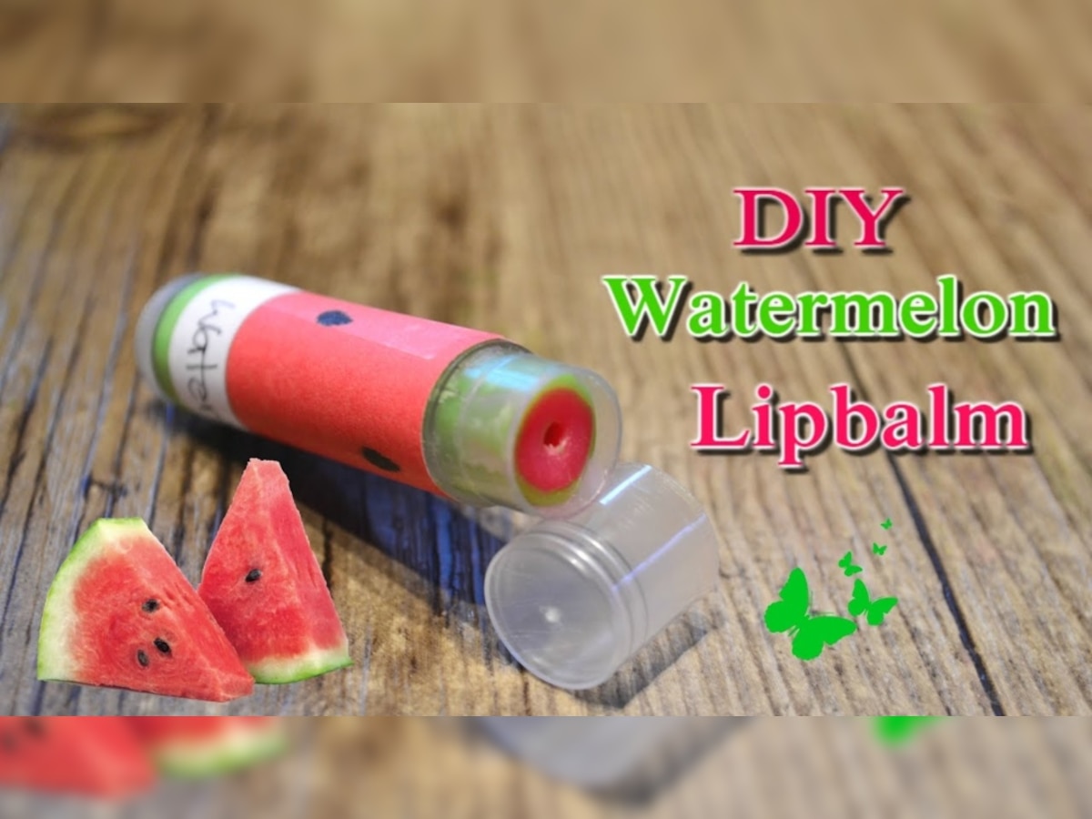 Lip Care Tips: गर्मियों में चाहिए सॉफ्ट और पिंक लिप्स, तो घर पर बना लें वाटरमेलन लिप बाम