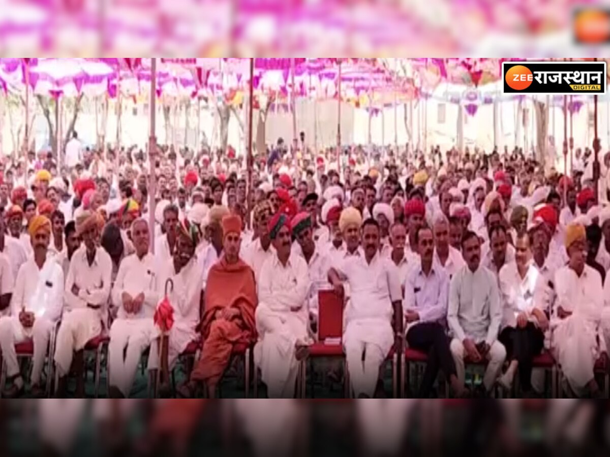 Jalore news: विशाल किसान सम्मेलन का आयोजन, सिरोही के हजारों किसानों की जुटी भीड़