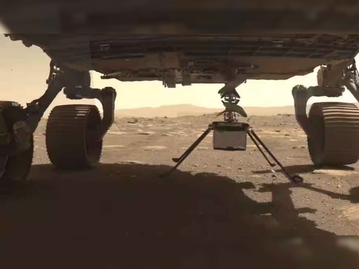 NASA के हेलीकॉप्टर ने मंगल ग्रह पर भरी 50वीं उड़ान, रोवर ने कैद किया शानदार वीडियो 