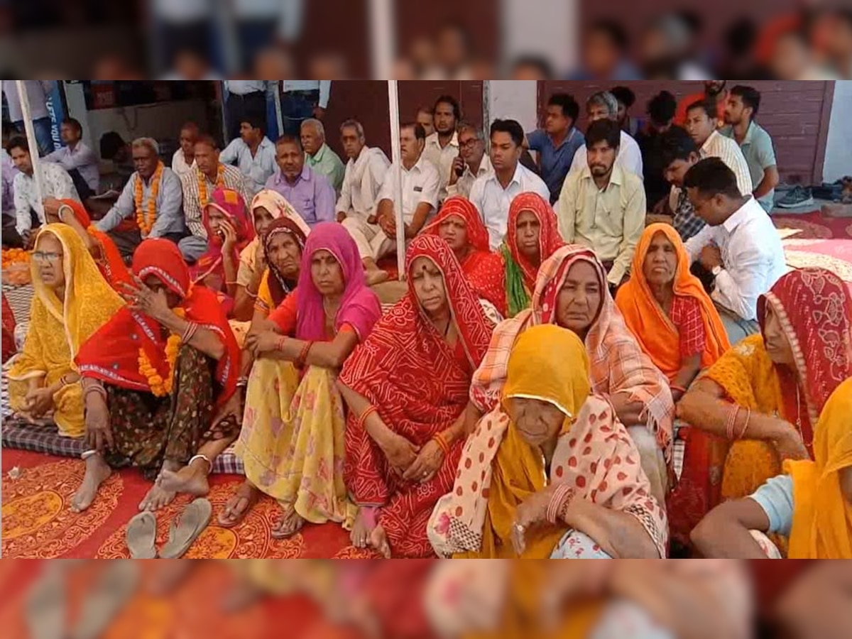 जयपुरः कुंदनपुरा बचाओ संघर्ष समिति के बैनर तले विरोध शुरू, आवासन मंडल के खिलाफ धरना जारी