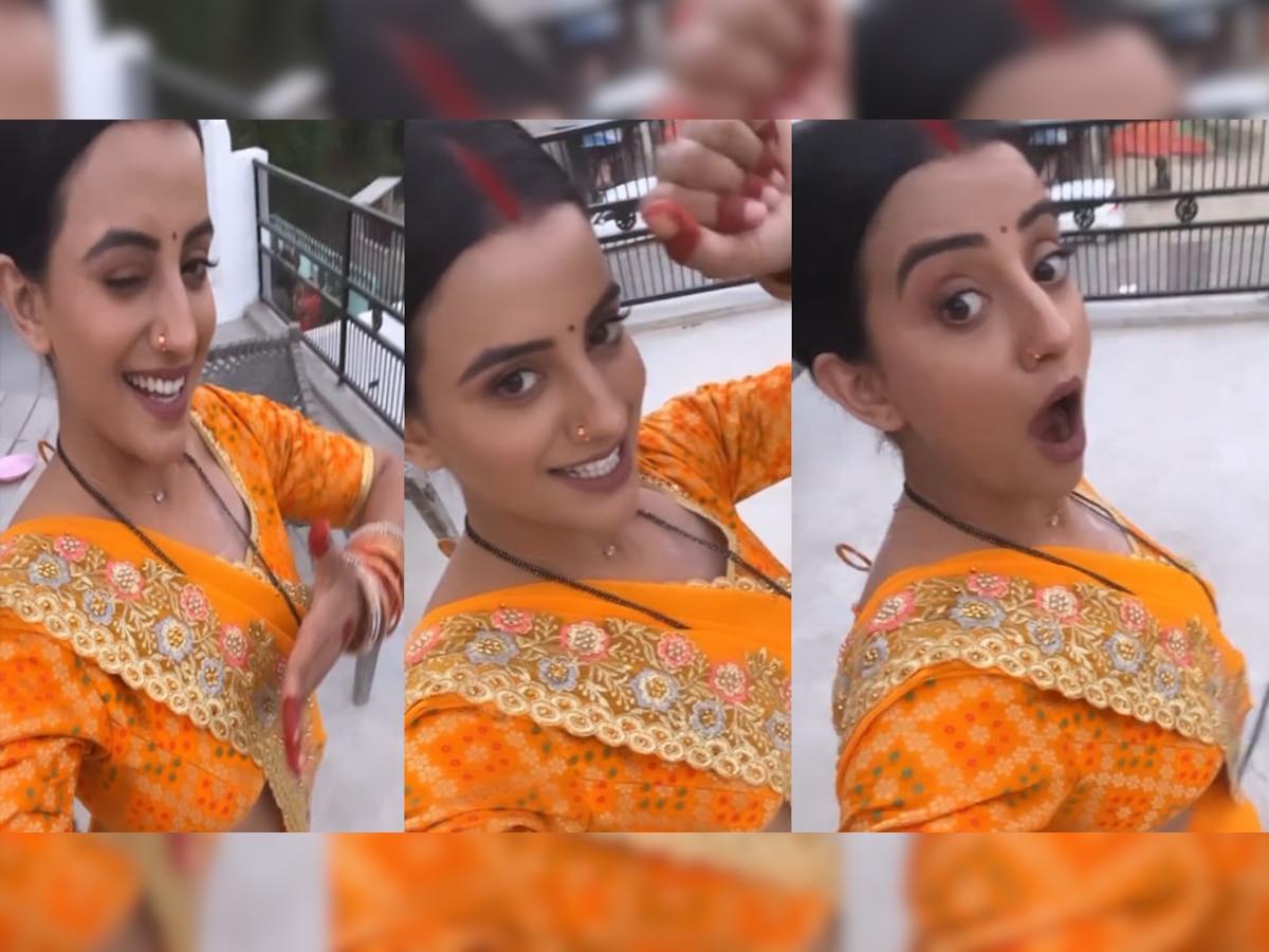 Akshara Singh Viral Video: तेज धूप से उड़ रही भोजपुरी एक्ट्रेस अक्षरा सिंह के चेहरे की लाइट; राजा जी से लगाई इस बात की गुहार