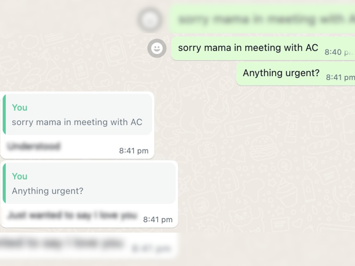 Whatsapp Chat Viral: मीटिंग में बिजी था बेटा, मां ने किया मैसेज तो दिया जवाब- सॉरी मम्मी, कोई जरूरी काम? और फिर