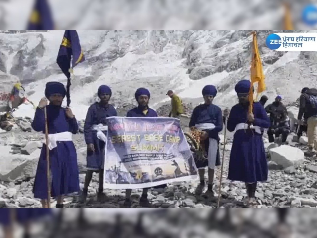 Gatka at Mount Everest Base Camp: ਜਸਪ੍ਰੀਤ ਸਿੰਘ ਨੇ ਮਾਊਂਟ ਐਵਰੈਸਟ ਬੇਸ ਕੈਂਪ 'ਤੇ ਗੱਤਕਾ ਖੇਡ ਕੇ ਰਿਕਾਰਡ ਬਣਾਇਆ