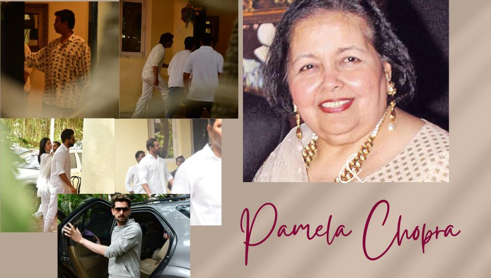 Pamela Chopra Funeral Celebrties reached Aditya Chopra Juhu house for