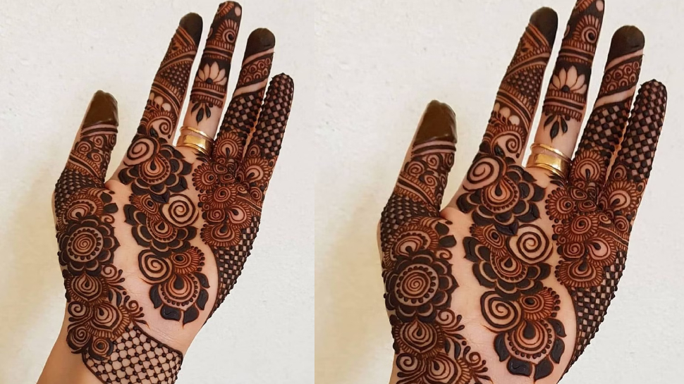 eid 2023 see latest and easy eid mehndi design for hand women can ...