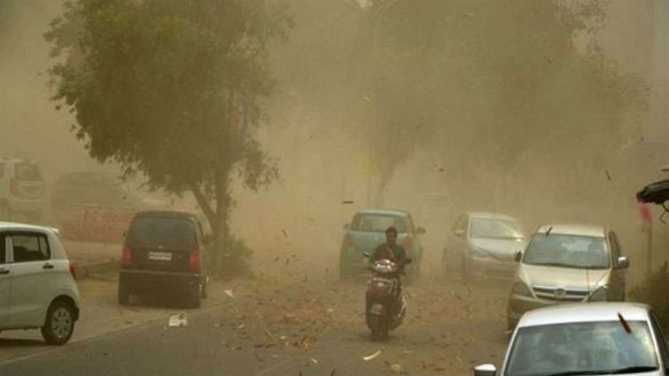 Rajasthan Weather Update Sand Storm Clouds Of Dust In Jaipur Bikaner