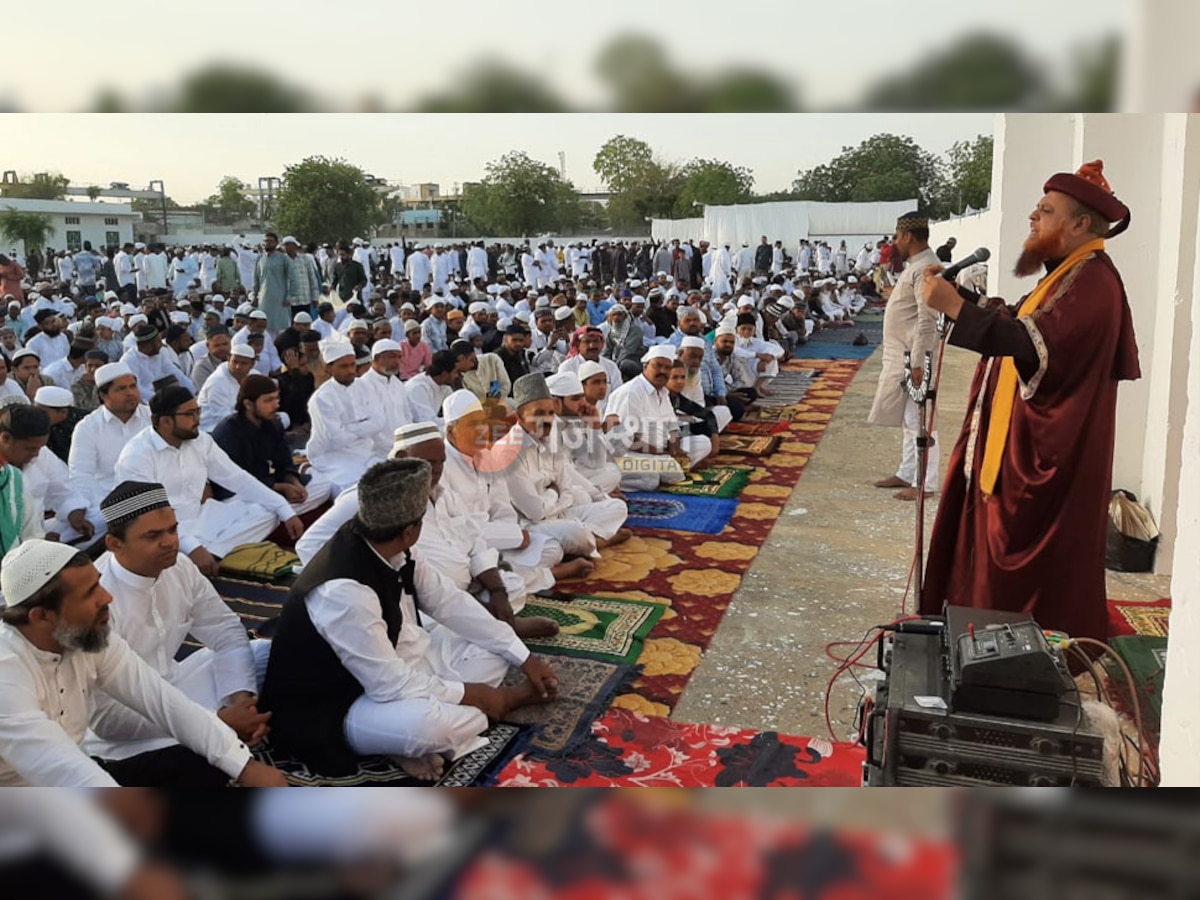 मकराना में अदा की गई ईद की नमाज, मांगी अमन और शांति की दुआ