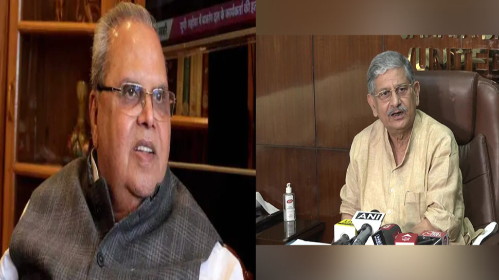 Satyapal Malik: सत्यपाल मलिक को CBI का नोटिस मिलने के बाद समर्थन में उतरा JDU Satyapal Malik: सत्यपाल मलिक को CBI का नोटिस मिलने के बाद समर्थन में उतरा JDU