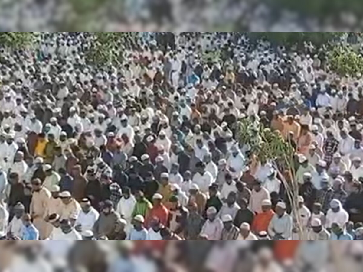 बीकानेर की बड़ी ईदगाह हुई ईद की नमाज, मंत्री BD कल्ला और भंवर सिंह भाटी ने दी मुबारकबाद