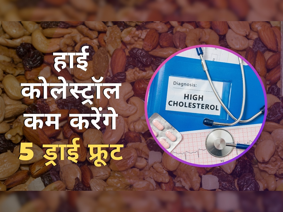 High Cholesterol: कोलेस्ट्रॉल के मरीजों के लिए किसी औषधी से कम नहीं ये 5 ड्राई फ्रूट,  तुरंत शुरू करें खाना