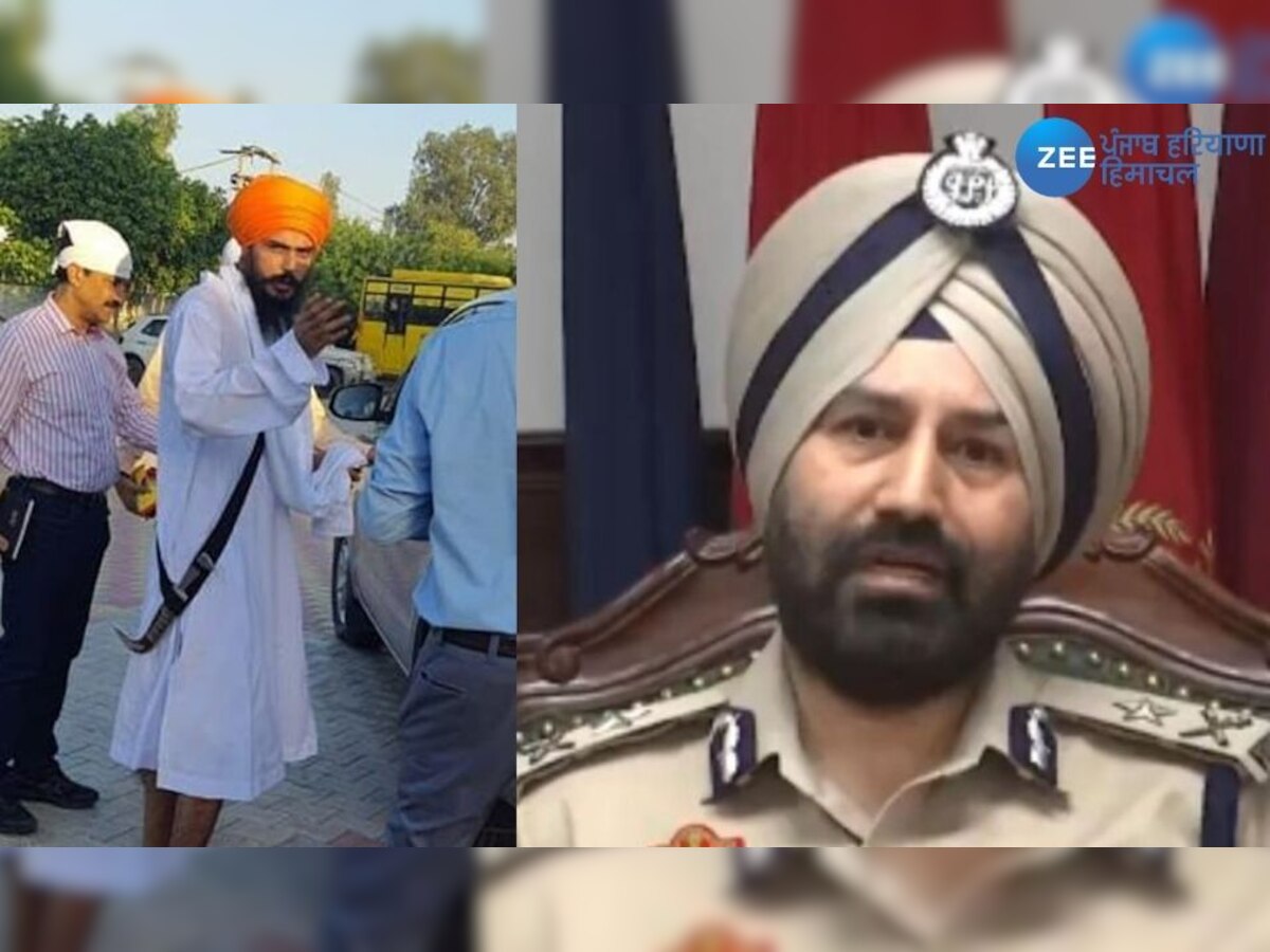 Amritpal Singh Arrested: IG ਦਾ ਅੰਮ੍ਰਿਤਪਾਲ ਨੂੰ ਲੈ ਕੇ ਵੱਡਾ ਬਿਆਨ- 'ਸਰੰਡਰ ਨਹੀਂ, ਅਸੀਂ ਗ੍ਰਿਫ਼ਤਾਰ ਕੀਤਾ'