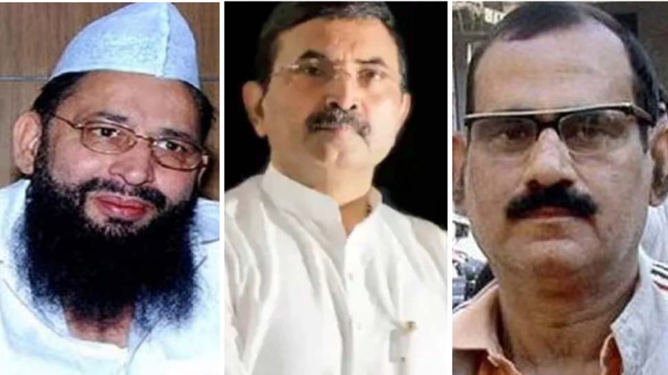 पूर्व बसपा विधायक हाजी याकूब कुरैशी, पूर्व एमएलसी बृजेश सिंह और पूर्व विधायक विजय मिश्रा पूर्व बसपा विधायक हाजी याकूब कुरैशी, पूर्व एमएलसी बृजेश सिंह और पूर्व विधायक विजय मिश्रा