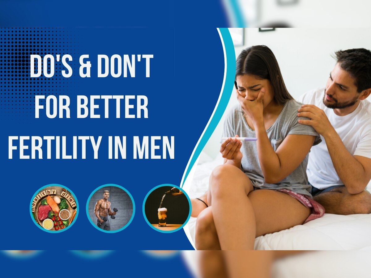 Men's Health: बेहतर फर्टिलिटी के लिए जानिए पुरुषों को क्या करना चाहिए और क्या नहीं?