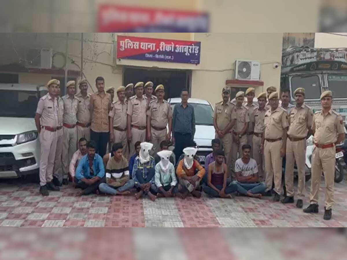 सिरोही पुलिस की  47 टीमों ने 24 घंटे में दी 190 जगह दबिश, 135 बदमाश गिरफ्तार