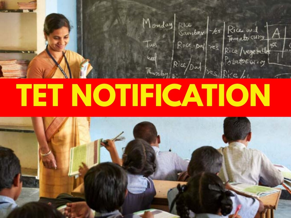 TET 2023 Notification: 8720 पदों पर भर्ती के लिए नोटिफिकेशन जारी, ये रहीं पात्रता समेत पूरी डिटेल