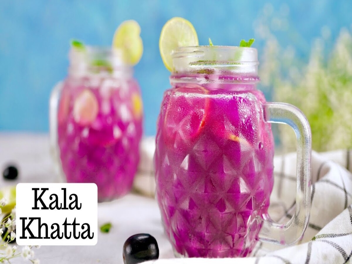 How To Make Kala Khatta Lemonade Cooling Drink Hindi News, गर्मियों में