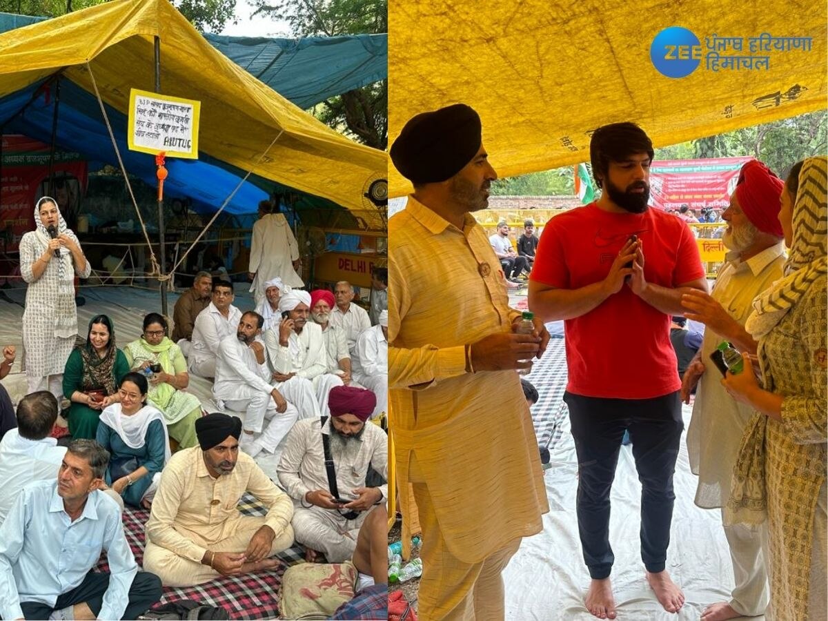 Wrestler Protest: ਕਿਰਤੀ ਕਿਸਾਨ ਯੂਨੀਅਨ ਵੱਲੋਂ ਪਹਿਲਵਾਨਾਂ ਦੇ ਸੰਘਰਸ਼ ਦੀ ਹਮਾਇਤ, ਜੰਤਰ-ਮੰਤਰ ਪੁੱਜਾ ਜੱਥਾ