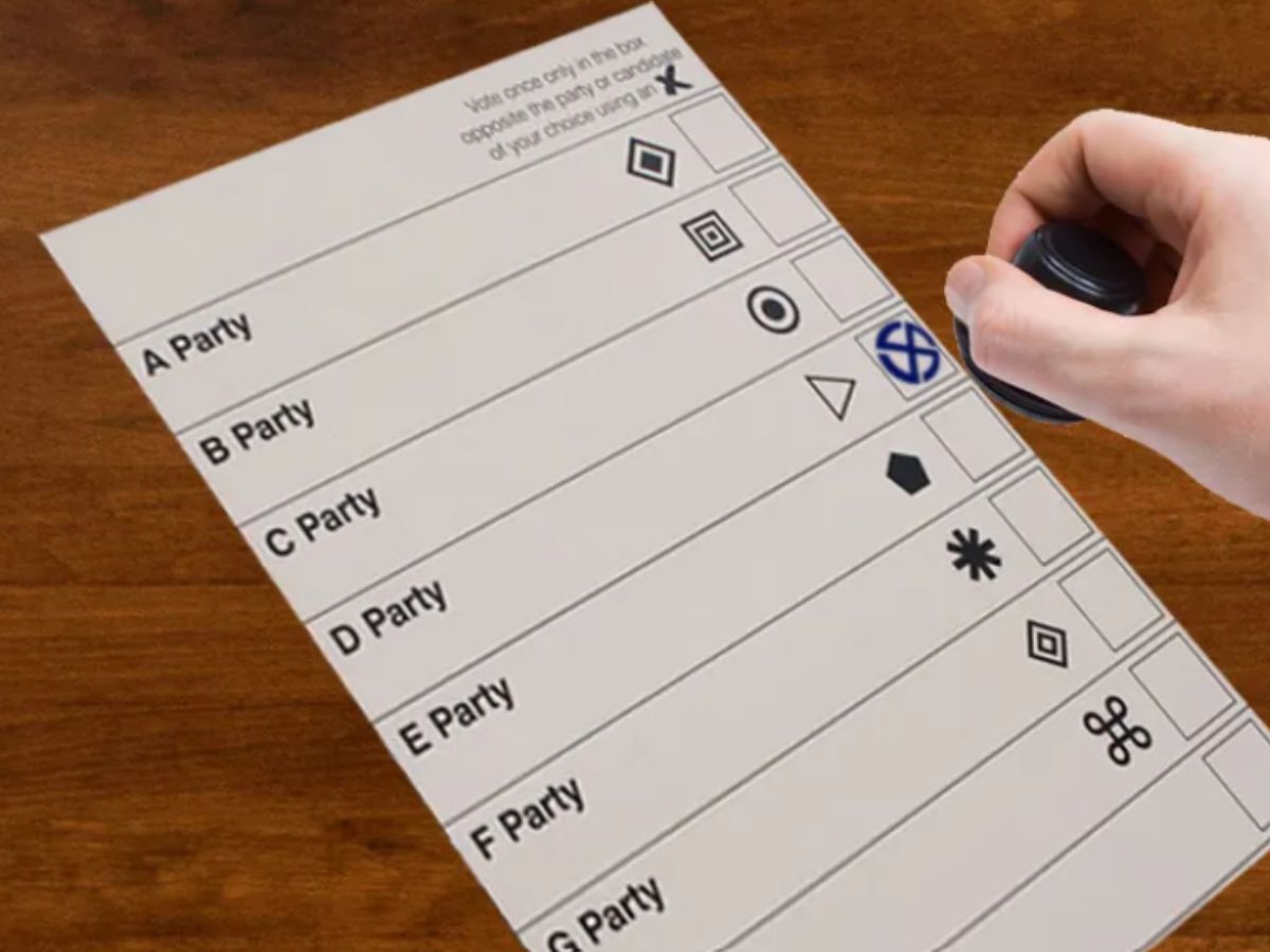 Paper Voting System How to Cast your vote with ballot paper in UP Nagar Nikay Chunav know ...